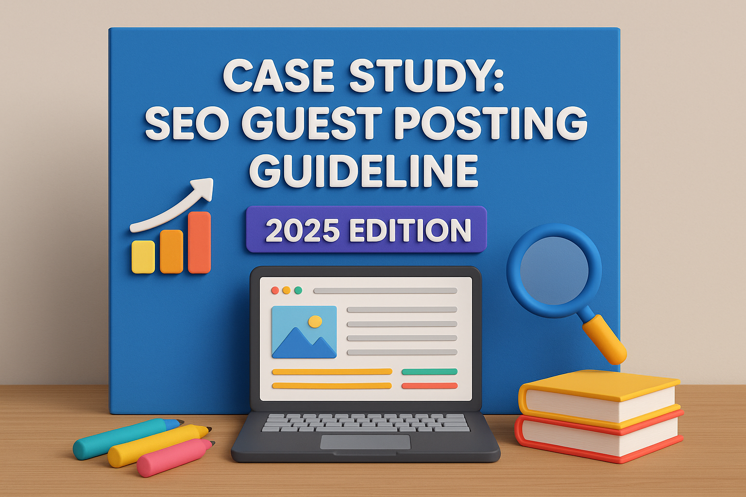 Case Study: SEO Guest Posting Guideline (2025 Edition)