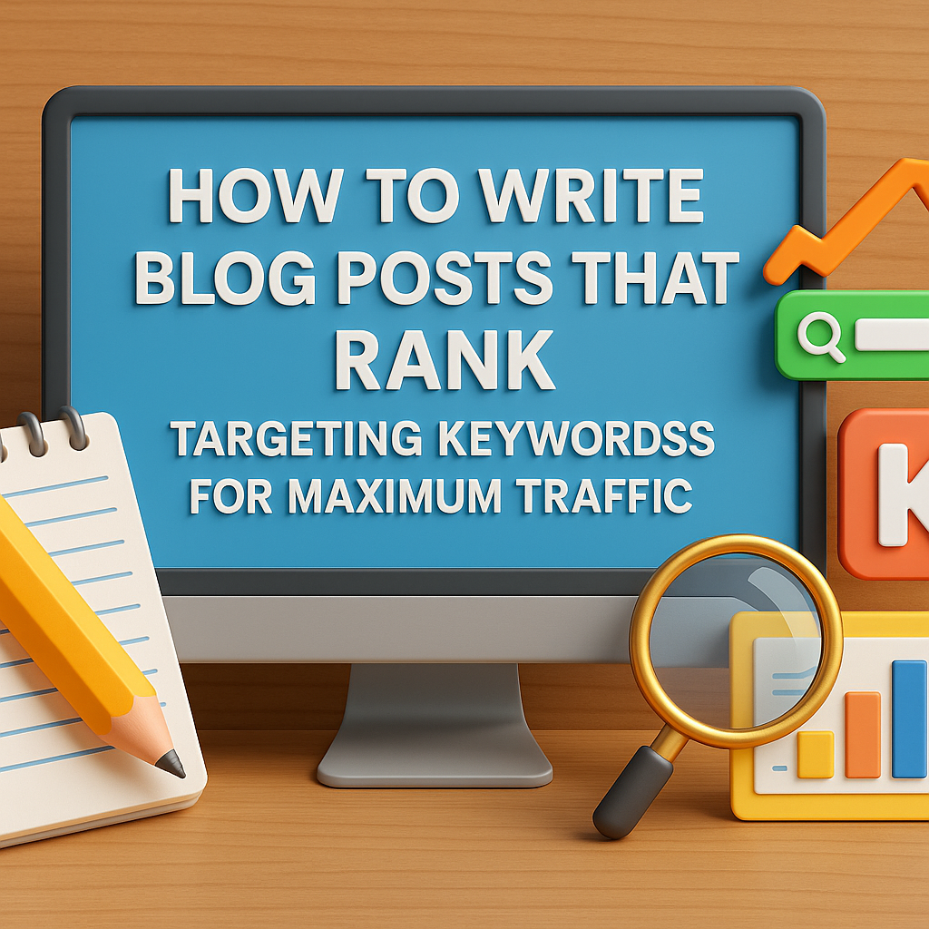 How to Write Blog Posts That Rank: Targeting Keywords for Maximum Traffic