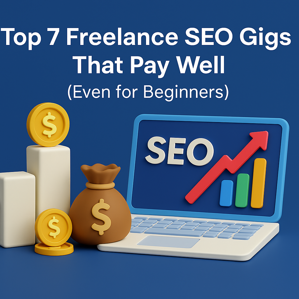 Top 7 Freelance SEO Gigs That Pay Well (Even for Beginners)