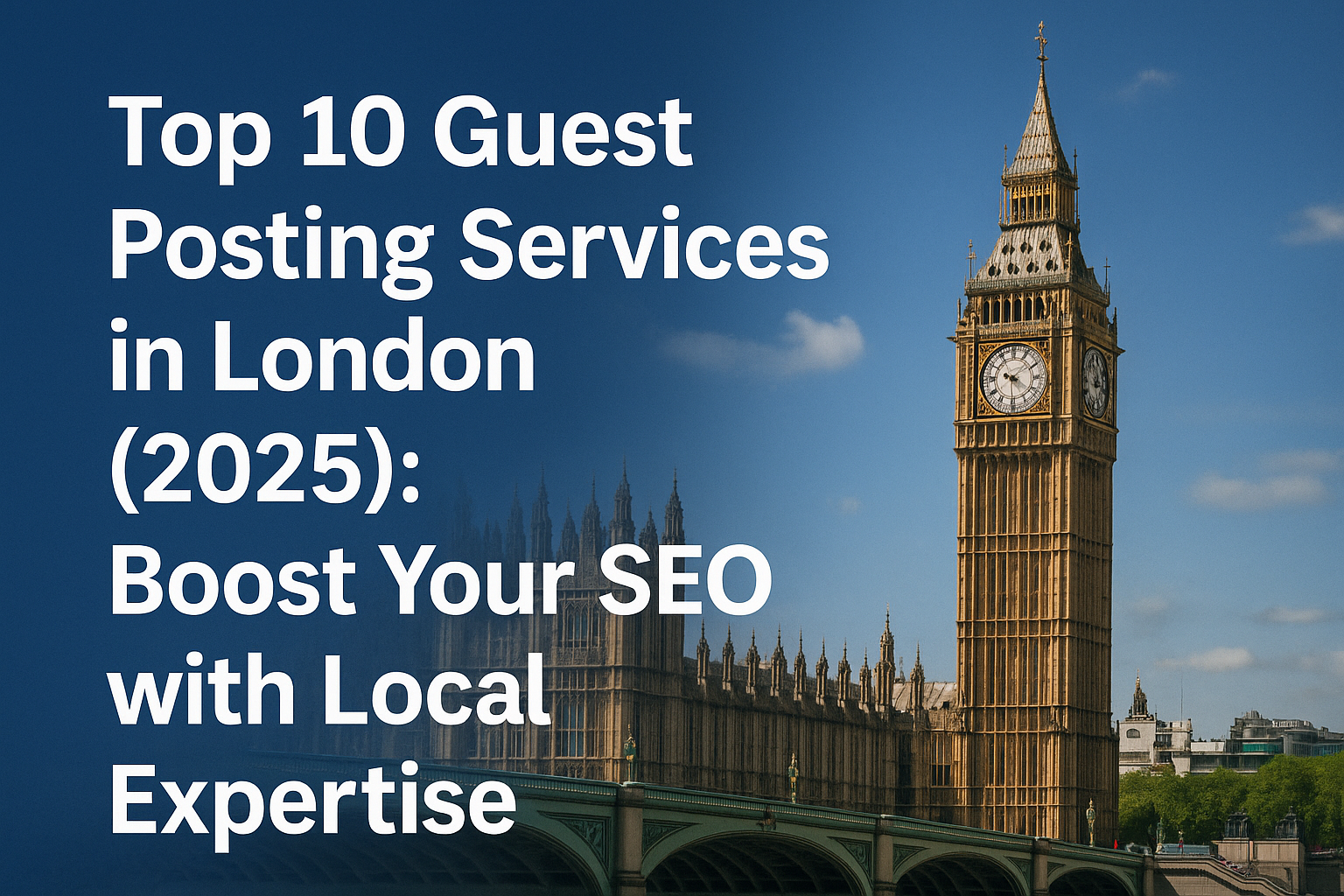 Top 10 Guest Posting Services in London (2025): Boost Your SEO with Local Expertise